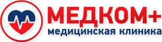 логотип медицинской клиники медком плюс